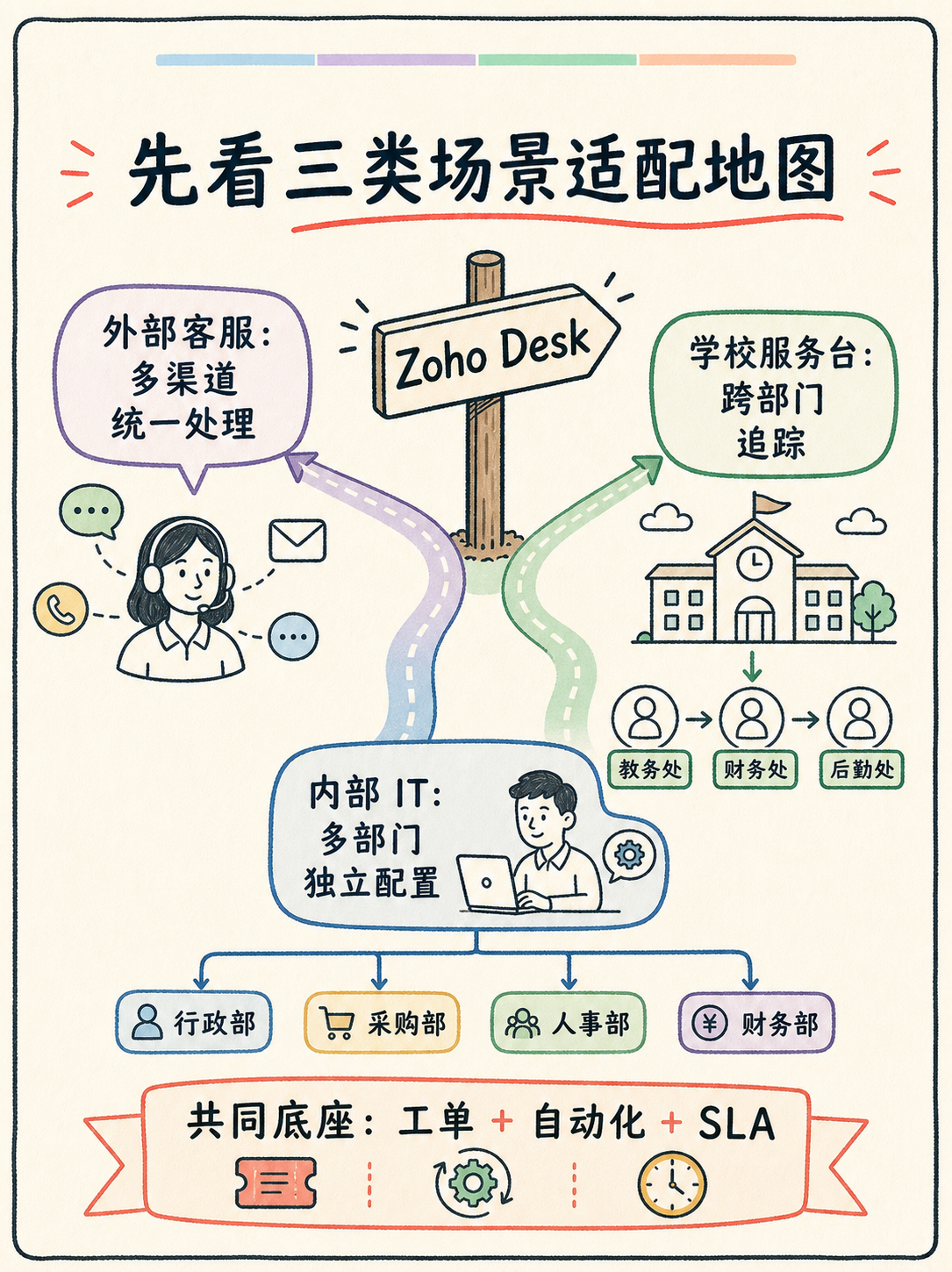 客服系统怎么选？Desk 三类场景适配判定 📋 · 图 2