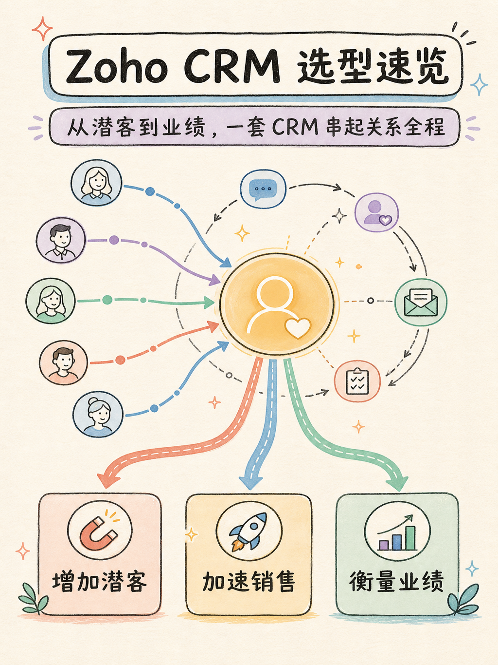Zoho CRM选型对照：5条官方事实拆解